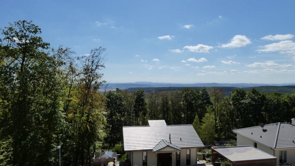 Gute Fernsicht auf Donnersberg