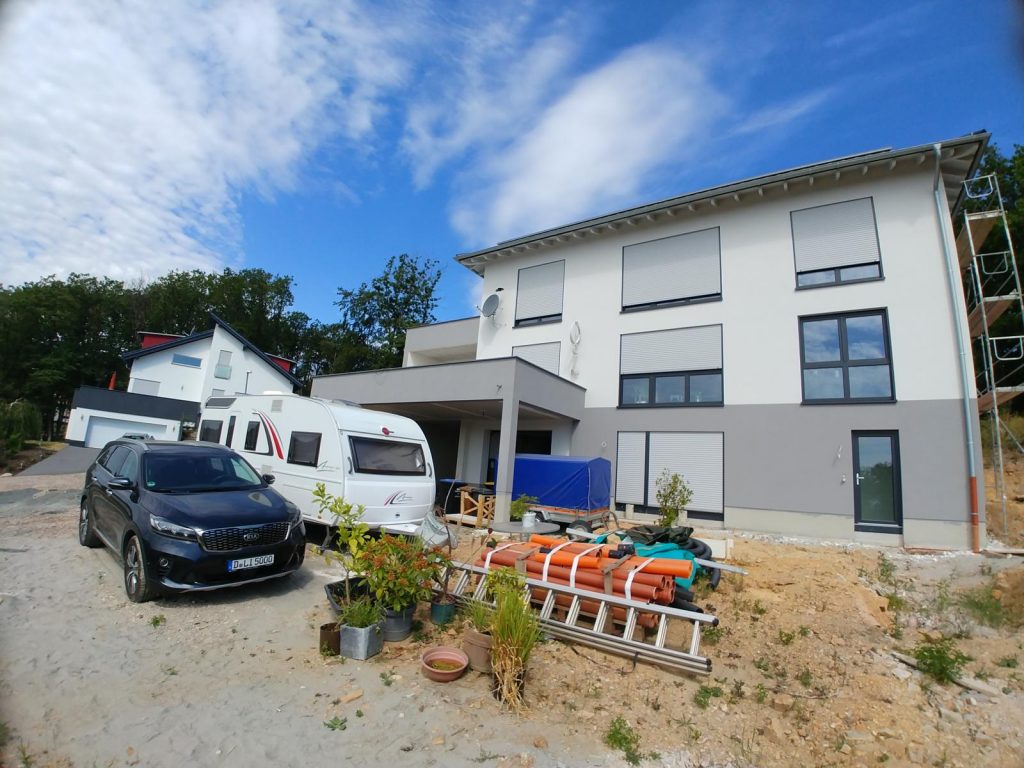 Südseite ohne Gerüst