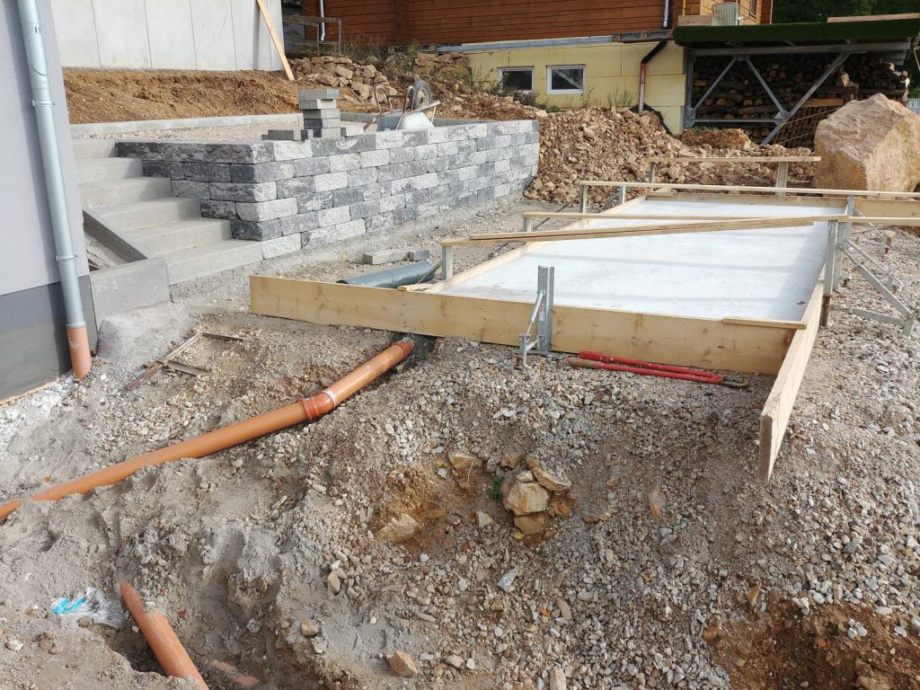 Fundament Gartenhaus